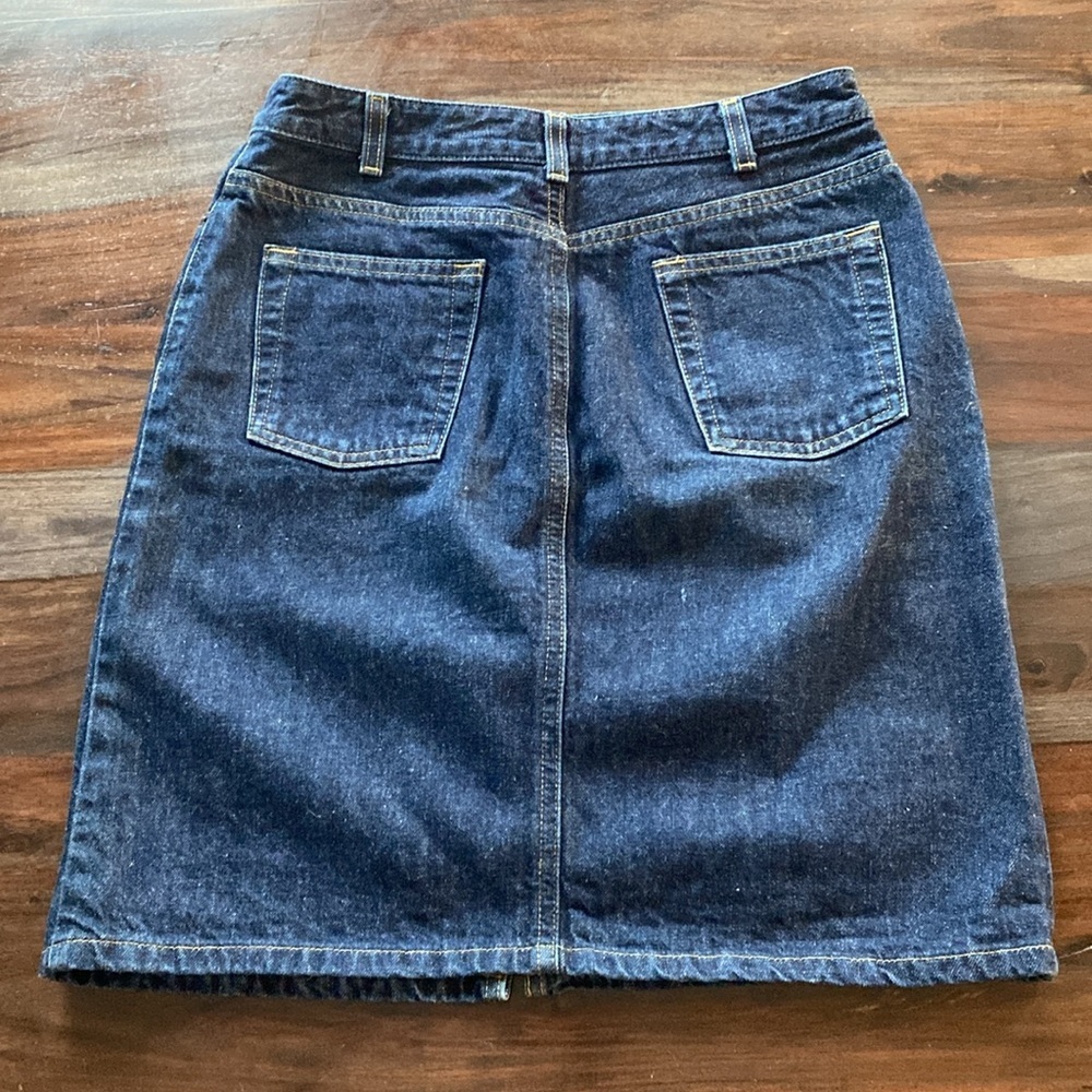 The Limited Blue Pencil Skirt Knee-Length Casual - Picture 2 of 4